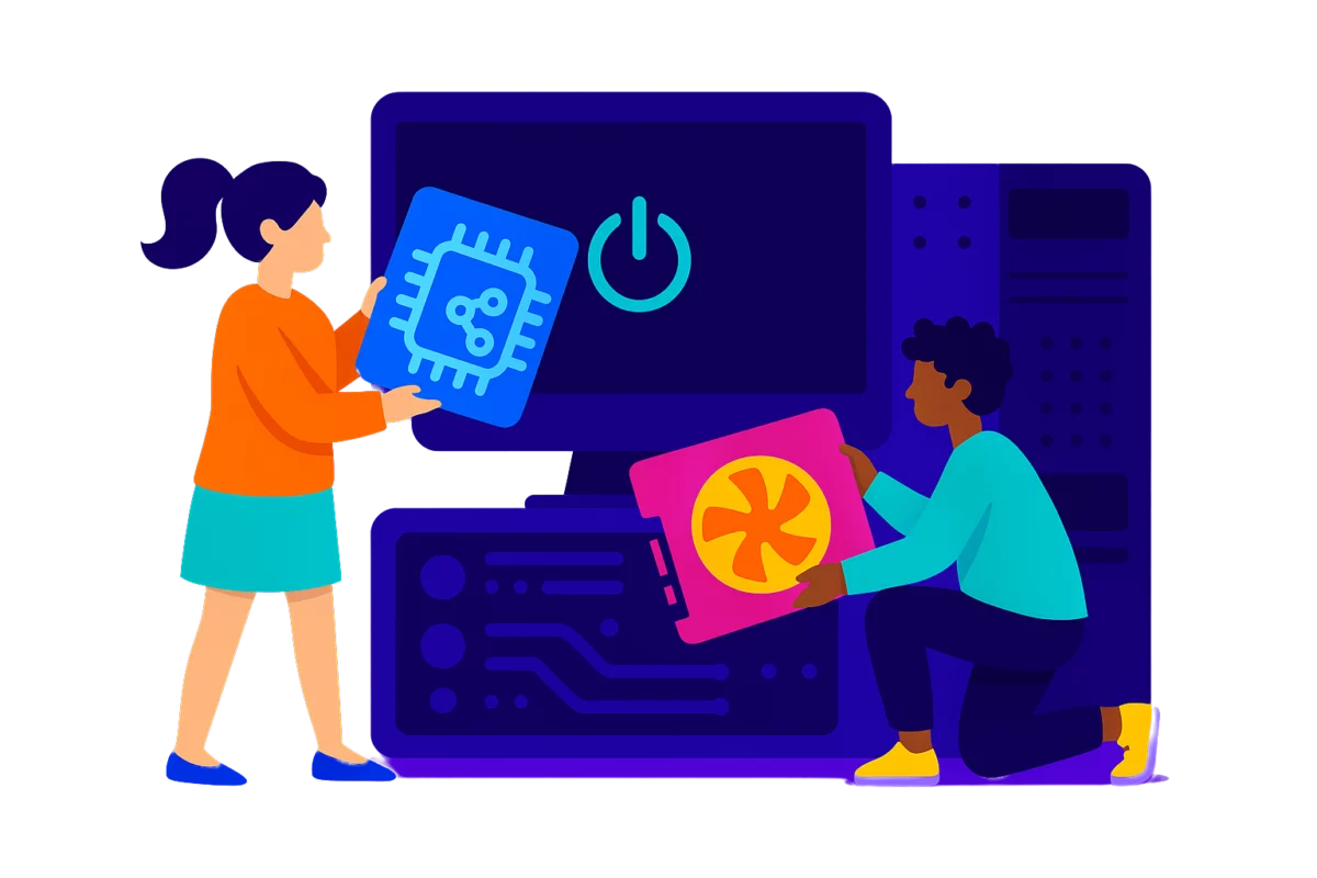 Illustration des services informatiques Blynk à Grenoble